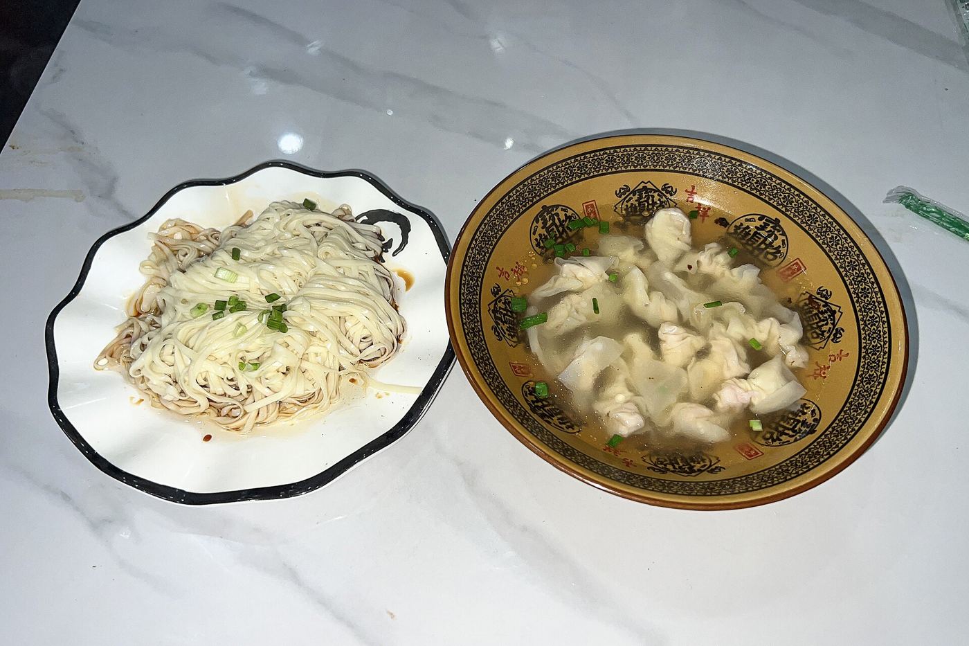 拌面和扁肉